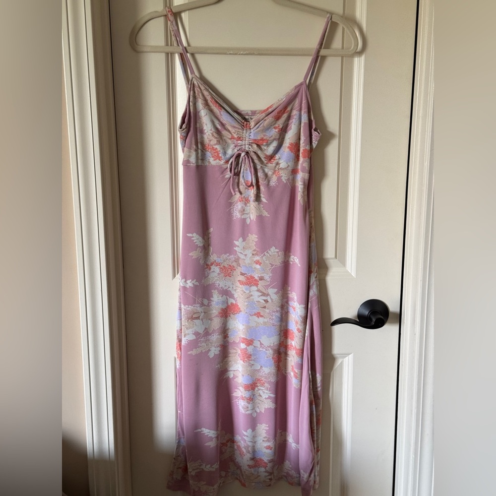 Vintage Y2K Free People Carrie Bradshaw Floral Midi Dress